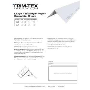Preview of Fast Edge Paper Large Submittal Sheet R3
